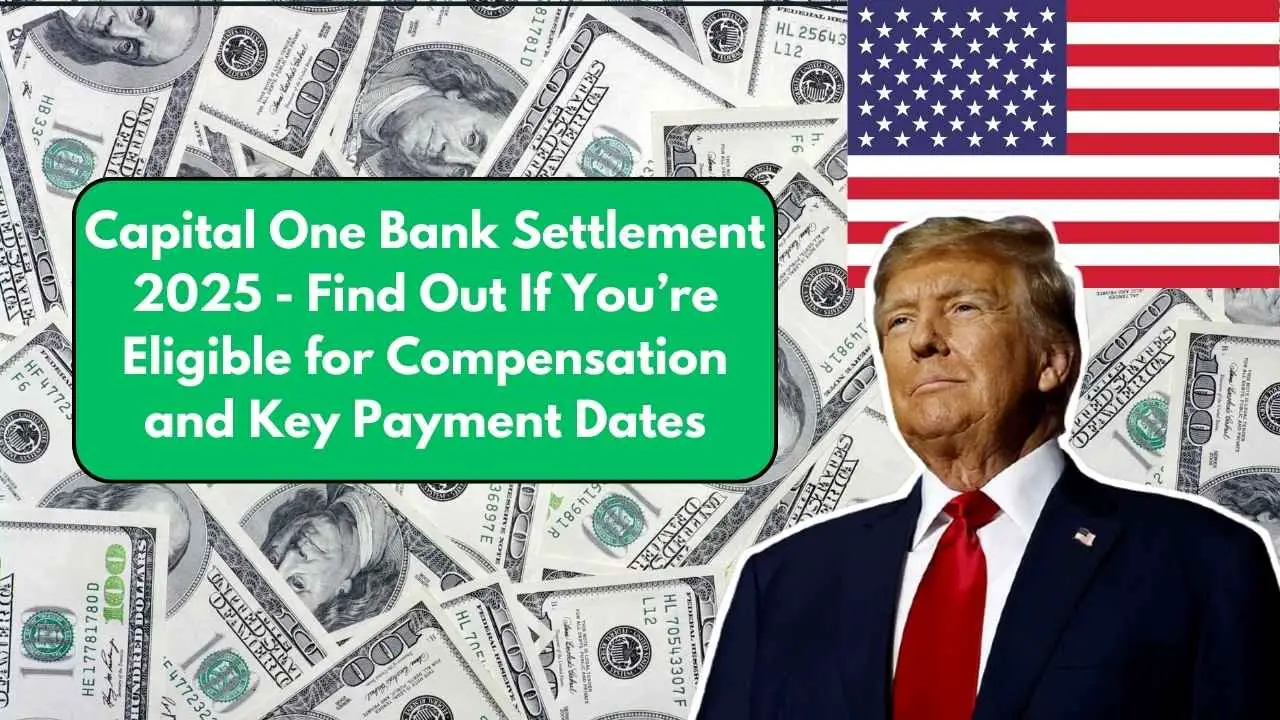 Capital One Bank Settlement 2025